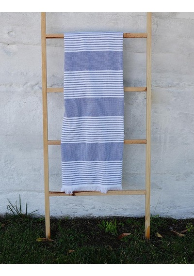 %100 Pamuk 90x160 Cm Unisex Plaj Havlusu Baveno Desen005