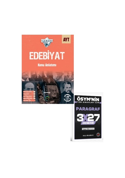Okyanus 2027 Ayt Türk Edebiyatı Iceberg Konu Anlatımı+evp Akademi Paragraf