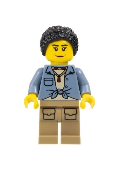 Minifigür City Jungle Explorer Cty1779