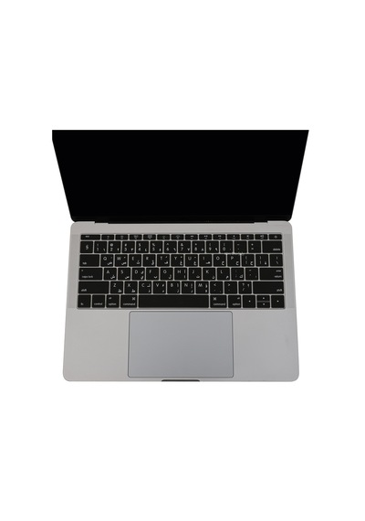 Arapça Klavye Apple Uyumlu MacBook Pro Kılıf 12inç A1534-13inç A1708 Us Enter İle Siyah