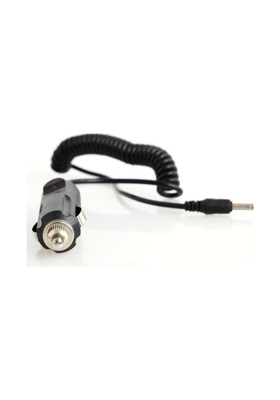 Çakmak Spiral Kablolu 12 Volt 3.5 Mm 1.35 Mm Şarj Adaptör Radar Tespit Cihazı Adaptörü 1 Metre Kablolu