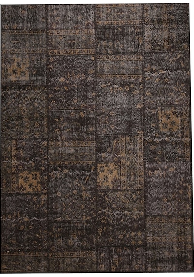 Patchwork El Dokuma Anadolu Halısı (431080432) Siyah