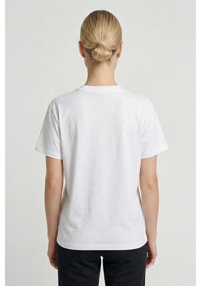 Hummel Bayan T Shirt 912261-9001 Beyaz