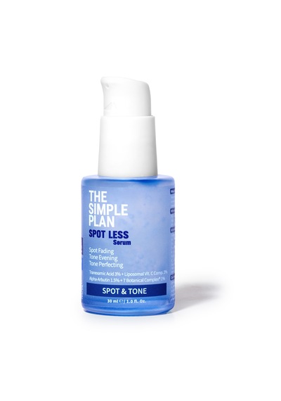 The Simple Plan Spot Less Serum %3 Traneksamik Asit + %1,5 Alfa Arbutin + %3 Lipozomal C Vitamini, Leke Ve Ton Eşitsizliği, 30 Ml