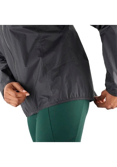 Salomon Bonatti Wp Waterproof Kadın Koşu Yağmurluğu Lc1949100 Siyah