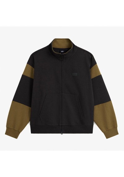 Vans Retro Sport Mock Neck Full Zip Erkek Siyah Sweatshirt Vn000u97emv1 2800282