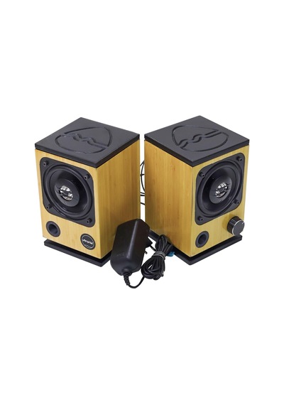 Desktop Bambu Hi-fi 100w Stereo Hoparlör