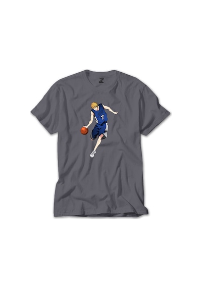 Anime 7 Baller Gri Tişört Gri