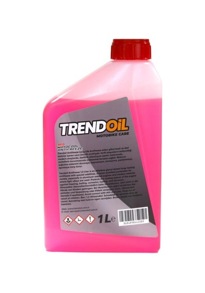 Trendoıl Motocool Antıfreeze 1l -37 Red Organıc