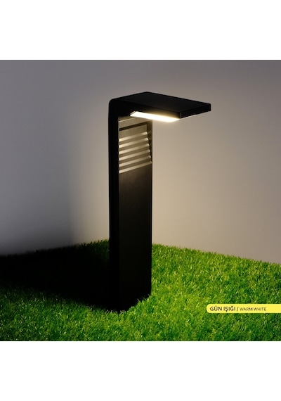 Ack Solar Led Bahçe Armatürü 3000K Günışığı Kazıklı Güneş Enerji