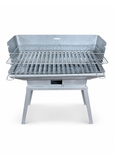 Piknik Mangalı Siperli, Yüksek Ayaklı, Katlanır - 1035-s Gri