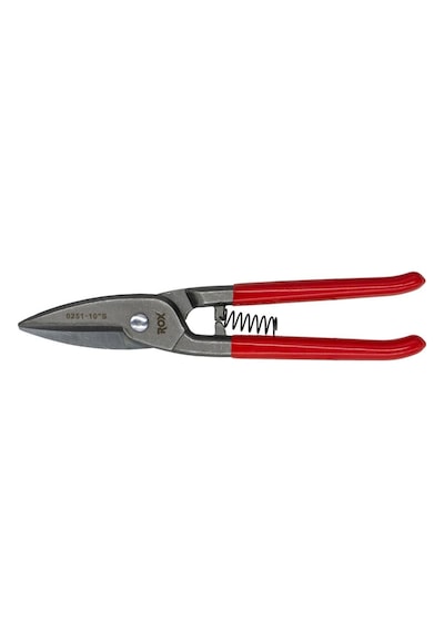 Rox 0251 Sac Kesme Makası Yaylı 10" 250mm Düz Kesim