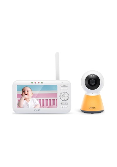 Vtech Baby Vm5254 Bebek Monitörü, 5 Lcd, Gece Görüşü, Interkom, Ninniler Ve Gece Lambası Kamera Sistemi