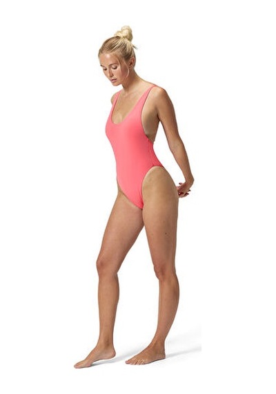 Speedo Speedo Solid 1pc Af Orange Kadın Yüzücü Mayosu 8-00276917926 Turuncu Turuncu