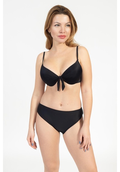 Pemilo Kadın 717 Kaplı Bikini Takımı Siyah-siyah 37158 - 1 Siyah