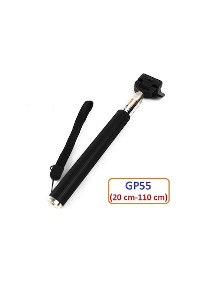 Eken Xiaomi Sjcam Uyumlu 110 Cm Teleskopik Selfie Çubuğu Gp55