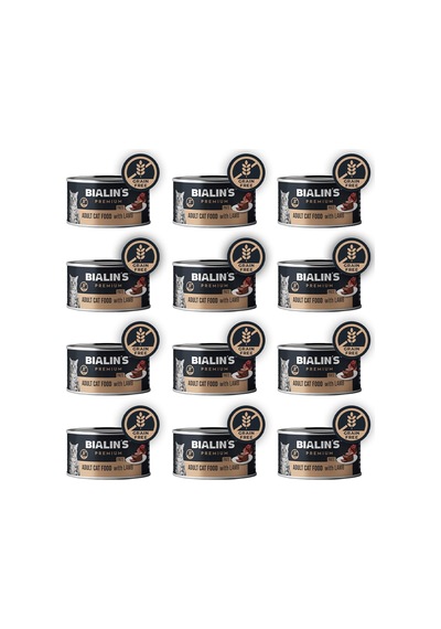 12'li Yetişkin Kedi Maması - Kuzulu 100 Gram
