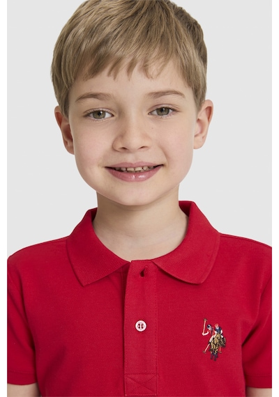 U.s. Polo Assn. Erkek Çocuk Kırmızı Tişört Basic 50325608-vr030 Kirmizi