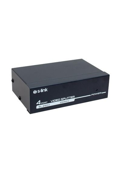 S-link Sl-2504 4 Port 250 Mhz Monitör Çoklayıcı Vga Splitter Dağıtıcı-181719