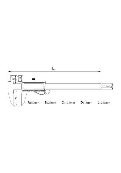 Dasqua 2115-2310 Metal Kasalı Ip54 Korumalı Kumpas 200mm