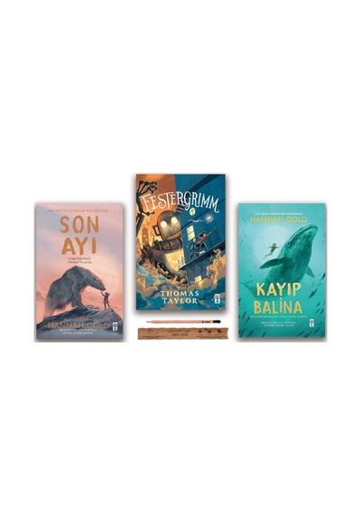 Genç Timaş Son Ayı - Kayıp Balina - Festergrimm Set 3 Kitap