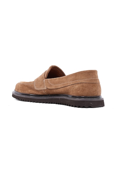Shoetyle - Taba Süet Bağcıksız Erkek Günlük Ayakkabı 666-5914666-5914-1642