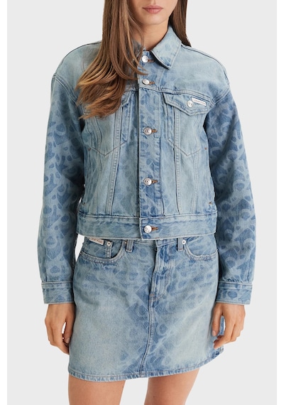 Calvin Klein Bayan Kot Ceket Lv047f677g 1wx Mavi Mavi