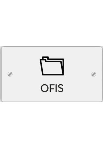 Modern Tasarım Kapı Isimliği - Office Serisi