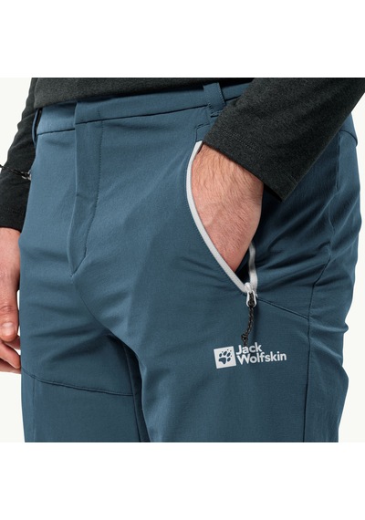Jack Wolfskin Glastal Erkek Mavi Kayak Pantolonu 1508531 Mavi