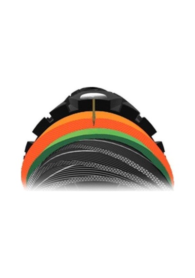 Cst Platinium Protector Zırhlı Dış Lastik C1920 700X35-700X35-Std Siyah - Yeşil