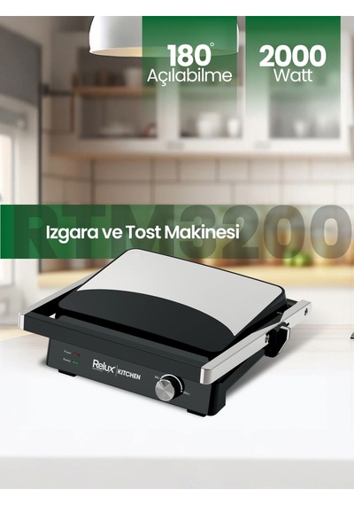 Relux RTM3200 Izgara Tost Makinesi