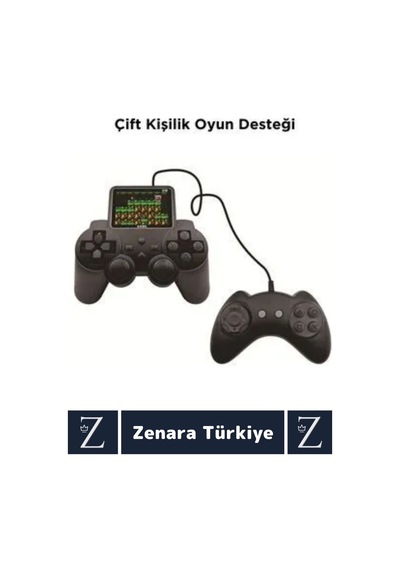 Çift Oyunculu Usb Şarj Mini Uyumlu El Atarisi Street Fighter Super Mario 520 Nostalji Oyun Gamepad