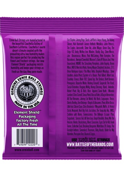 Ernie Ball 2220 Nickel Power Slinky Takım Tel Elektro Gitar Teli