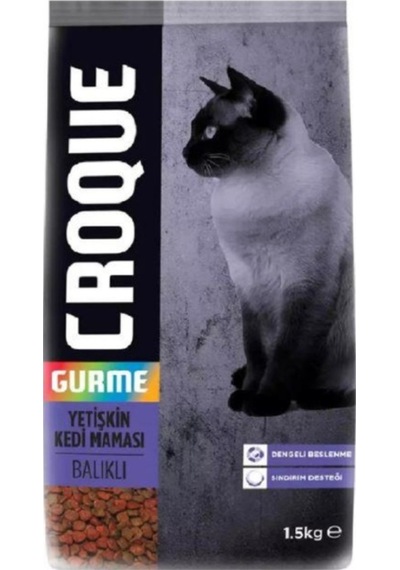 Croque Gurme Balıklı Yetişkin Kedi Maması 1500 G