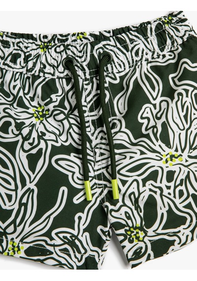 Koton Mayo Beli Bağlamalı Floral Desenli Rahat Kesim File Astarlı Haki Desenli 3skb00040bw Haki Desenli Koton Mayo Beli Bağlamalı Floral Desenli Rahat Kesim File Astarlı Haki Desenli 3skb00040bw Haki Desenli
