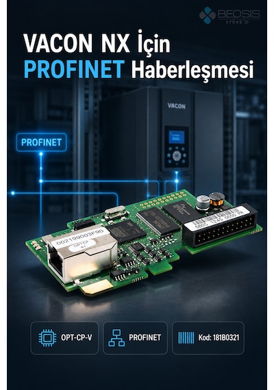 Danfoss Vacon Opt-cp-v Profınet Haberleşme Kartı
