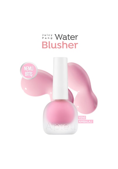 Meyve Özlü, Nemli Ve Parlak Bitişli, Doğal Görünümlü Likit Allık Apıeu Juicy-pang Water Blusher Pk05
