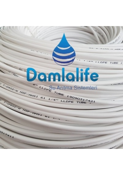 Taiwan 6 Mm 1/4 Su Arıtma Hortum Nsf Onaylı 5 M
