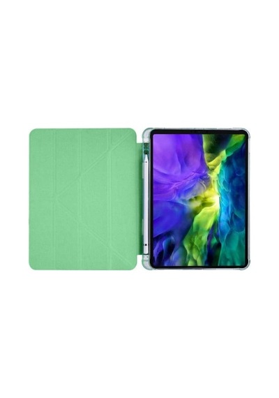 Case 4u Apple İpad Pro 2020 2.nesil Kılıf Tri Folding Smart With Pen Standlı Kapak - 11 İnç Bant