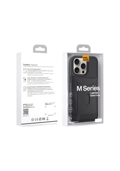 Nettech Apple Uyumlu iPhone 15 Pro Max Nt-n033 Arka Koruma Kılıf - Kahverengi Kahverengi