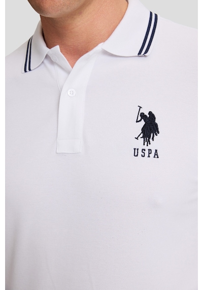 U.S. Polo Assn. U.s. Polo Assn. Erkek Beyaz Tişört Basic 50322384-vr013