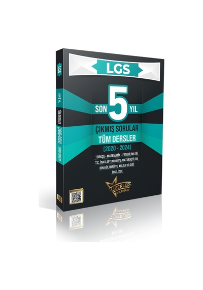 Lgs Son 5 Yıl Çıkmış Sorular 2020-2024 Sınavlarla Birebir Tıpkı Basım Sanal Optikli Video Çözümlü