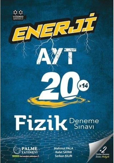 Palme Yayınevi Ayt Fizik Enerji 20 Deneme   Sınavı