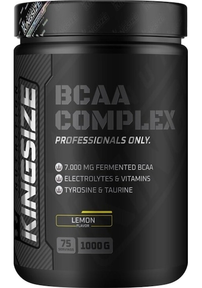 Kingsize Nutrition Bcaa Complex Powder 1000 Gr