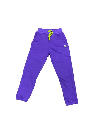 Benetton-g21557 Benetton Çocuk Eşofman Altı Mor Mor