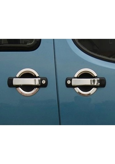 Fiat Doblo 2000-2010 Arası Krom Kapı Kolu 4 Kapı 12 Prç P.çelik