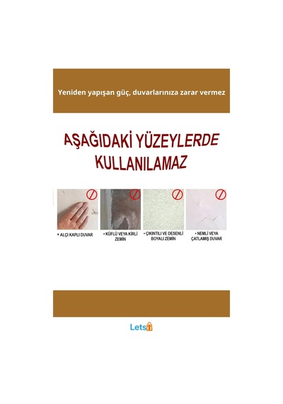Nano Pu Jel Çift Taraflı Yıkanabilir Bant 60 Parça 1 Adet
