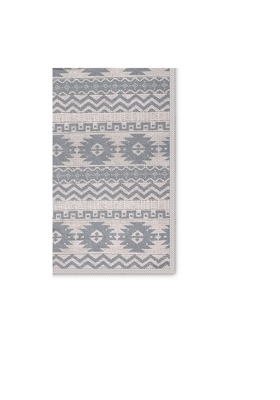Finike Doğal Pamuklu 2'li Banyo Paspas Seti 60x100+50x60 Cm Gri Gri