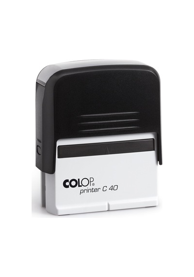 Colop Prınter C40 Siyah Kasa Kuru Keçe - 23 x 59 MM