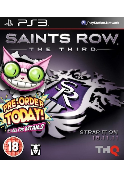 Saınts Row: The Third Ps3 Playstation 3 Oyunu